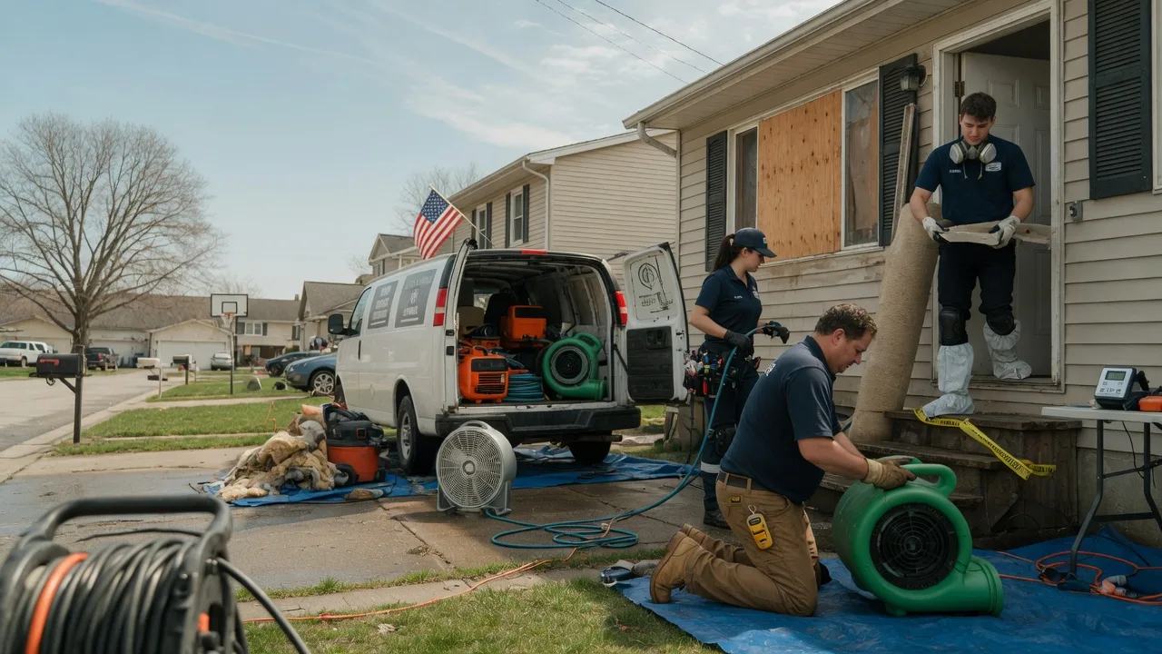 Water Damage Restoration in Crofton, KY near me